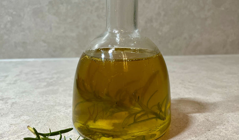 Recipe 15: Parmesan and rosemary infused olive oil