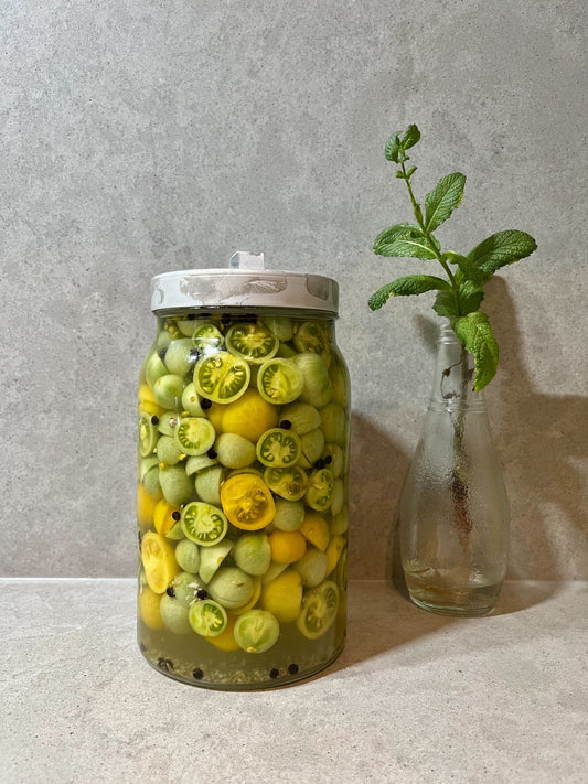 Recipe 13: Green tomato pickle