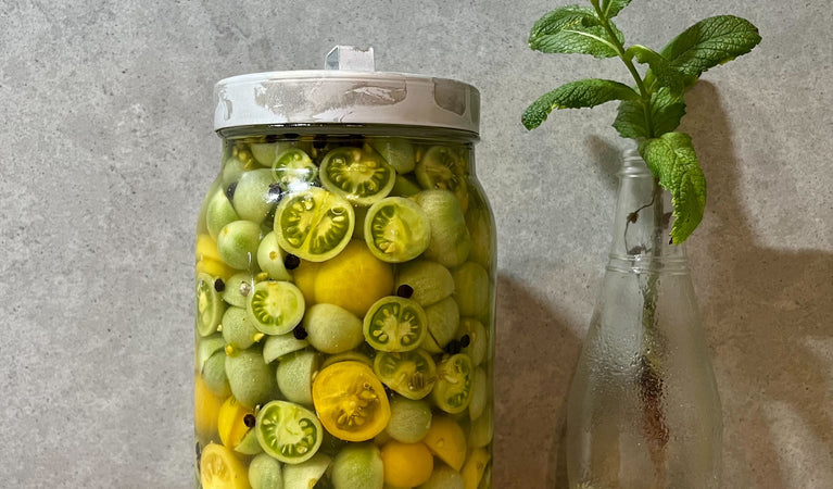 Recipe 13: Green tomato pickle