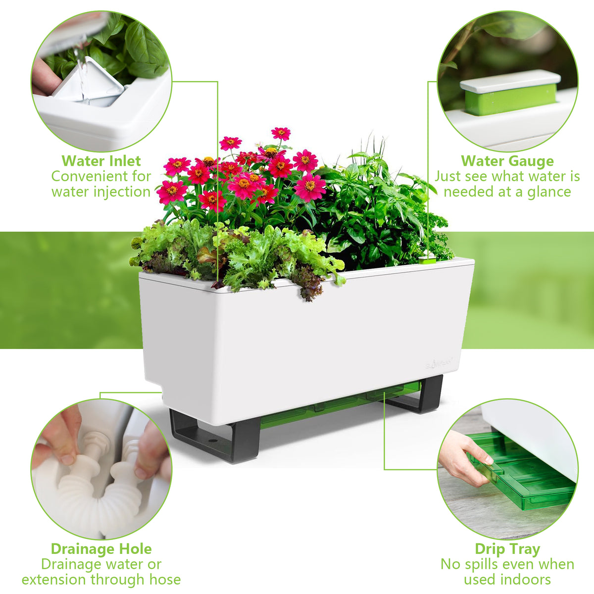 Min Bench Mini Bench - Perfect For City Dwellers & Urban Gardening