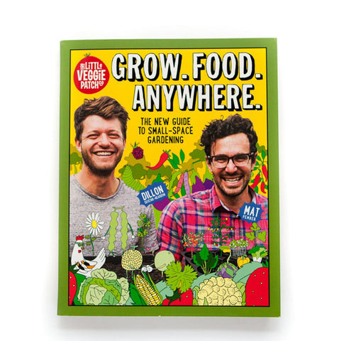 Grow Food Anywhere is Little Veggie Patches 5th book about Edible Gardening and What it Means to Grow Food in Small Places