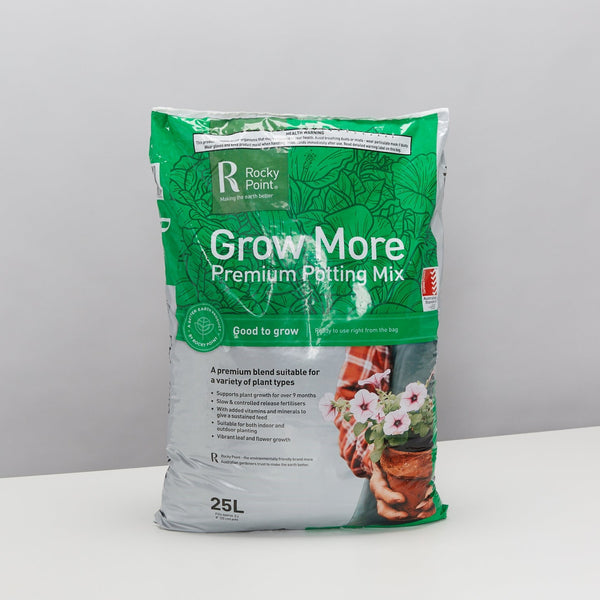 Grow More Premium Potting Mix 25L – Glowpear Australia